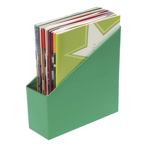 Marbig Book Box Small 90mmWx250mmDx270mmH -Green