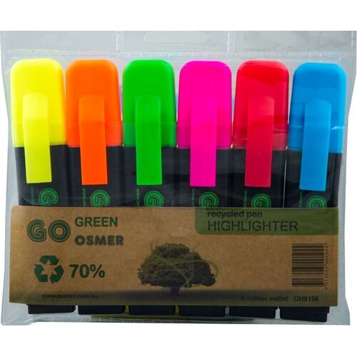 Osmer Highlighters Wallet 6 (Recycled)
