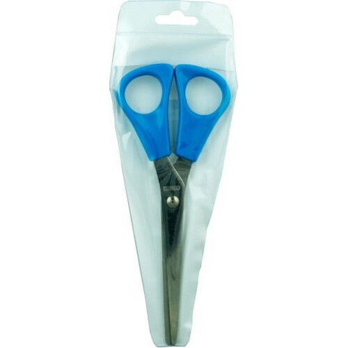 Osmer Righthanded School Scissors 155mm Blue Handle