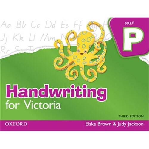 Oxford Handwriting for Victoria Year Prep  -3rd Ed | RRP 19.95