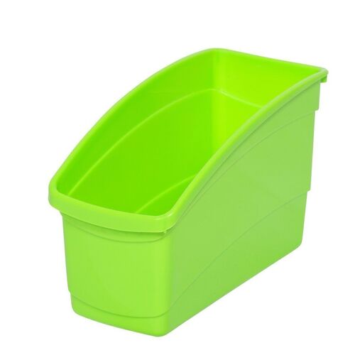 Plastic Book and Storage Tub Lime Green