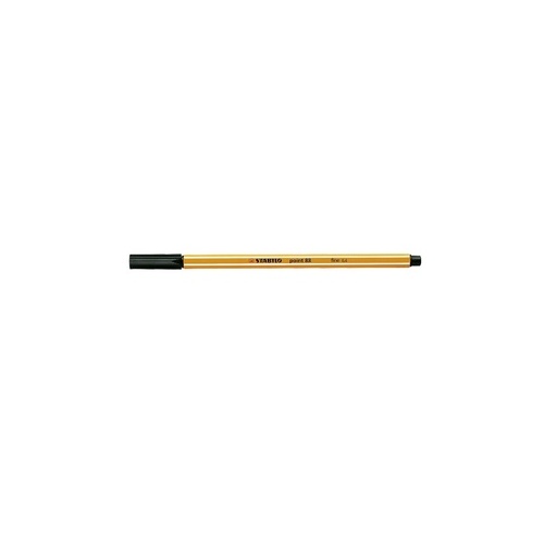  Stabilo Point 88 Fibre Fine Pen 0.4mm Black
