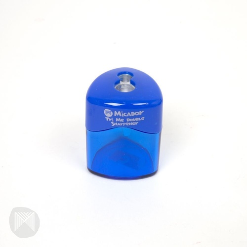 Micador Tri Me Sharpener Metal (Double Hole with Canister)