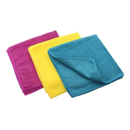 Microfibre Cloths 300mmx300mm Assorted Colours | Each