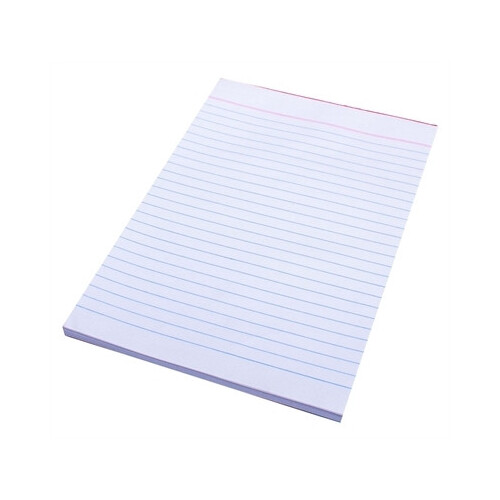 Office Notepad A4 100leaf Bank Ruled Each