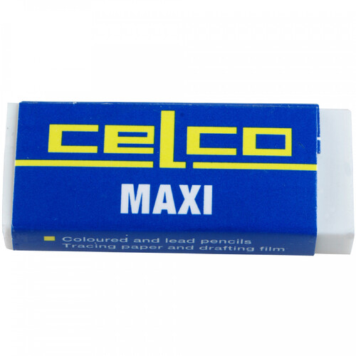 Celco Maxi Eraser PVC & Latex Free for coloured & Lead Pencils