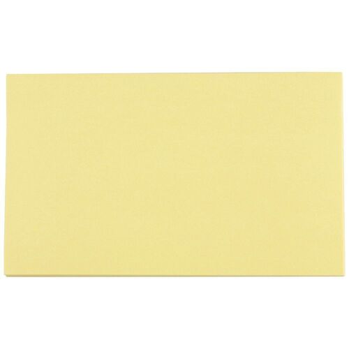 Yellow Sticky Adhesive Notes 76mm x 127mm | Pad 100